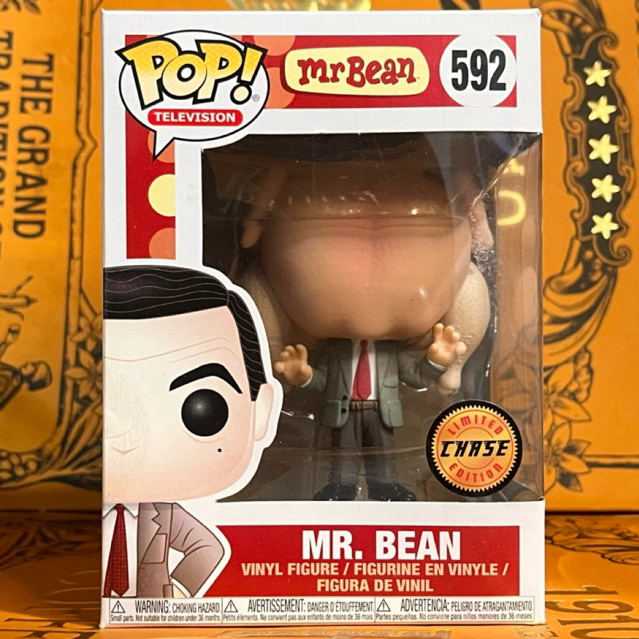 Funko Pop Television: Mr Bean - Mr. Bean Limited CHASE Edition #592