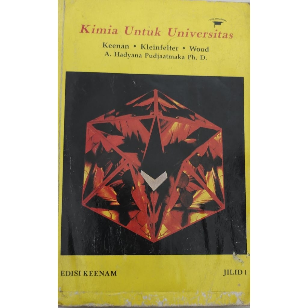 BUKU KIMIA UNTUK UNIVERSITAS JILID 1 EDISI KEENAM BEKAS ORIGINAL