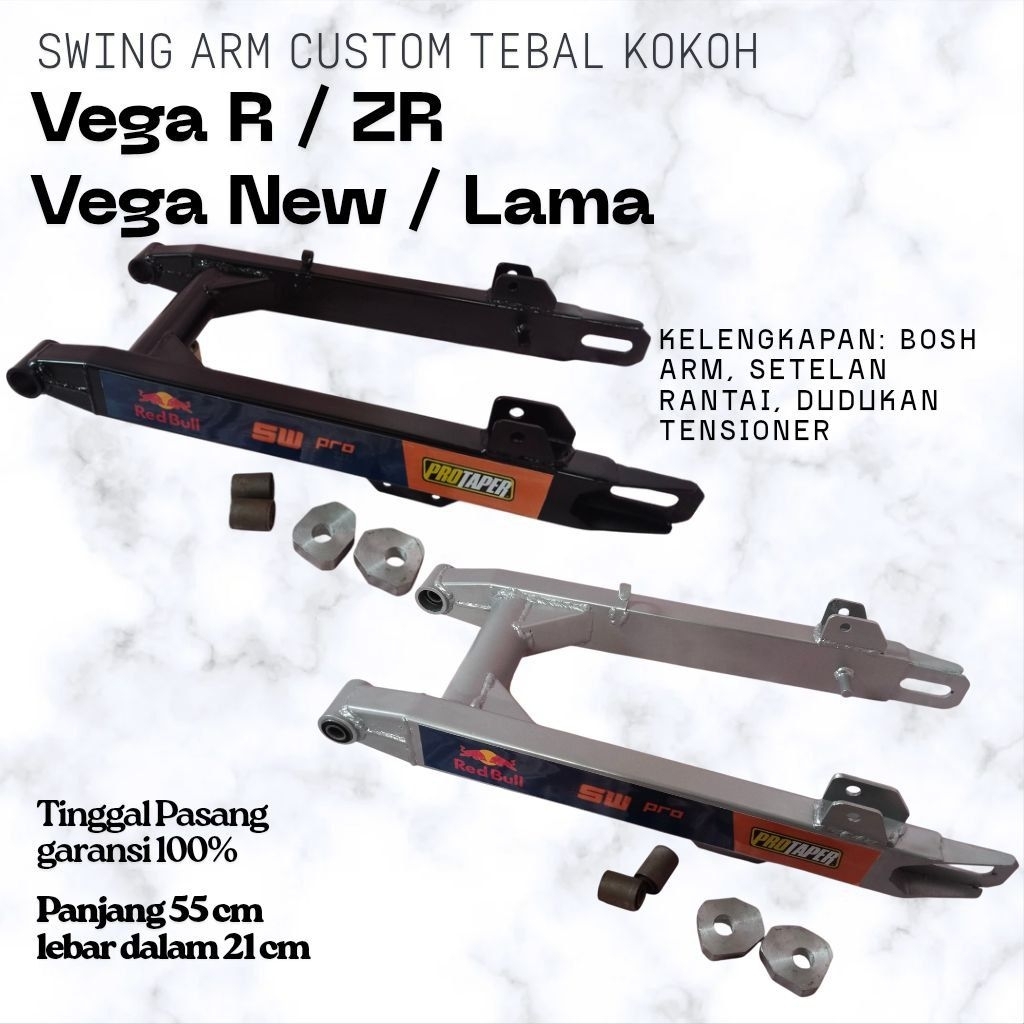 Swing arm RBT GTX Lengan Ayun Sasis garpu belakang motor Vega R New Vega Zr Vega R Lama Jupiter Z