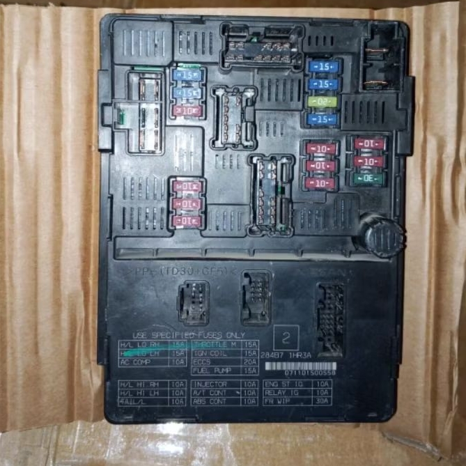 IPDM BOX SEKRING NISSAN MARCH MANUAL ORIGINAL