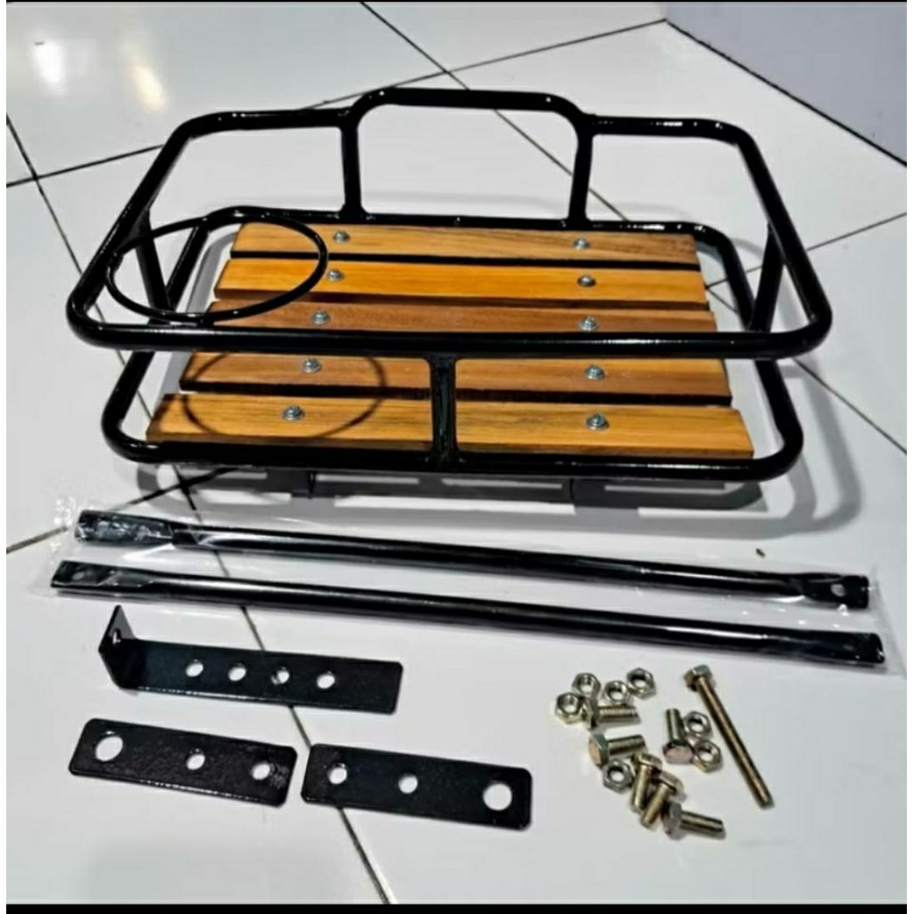 Keranjang sepeda rak panier sepeda touring