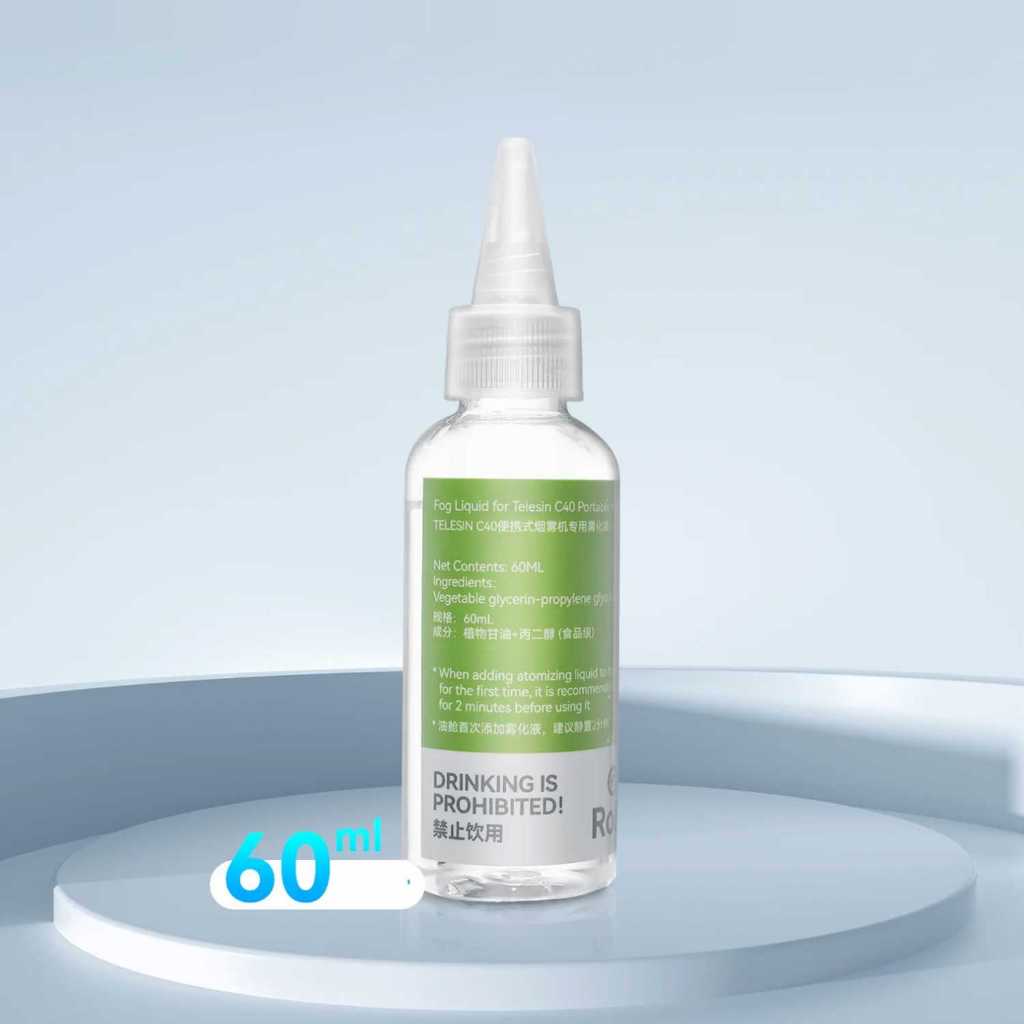 ORI Telesin C40 Cairan Pembuat Kabut Mist Fog Liquid 60ml