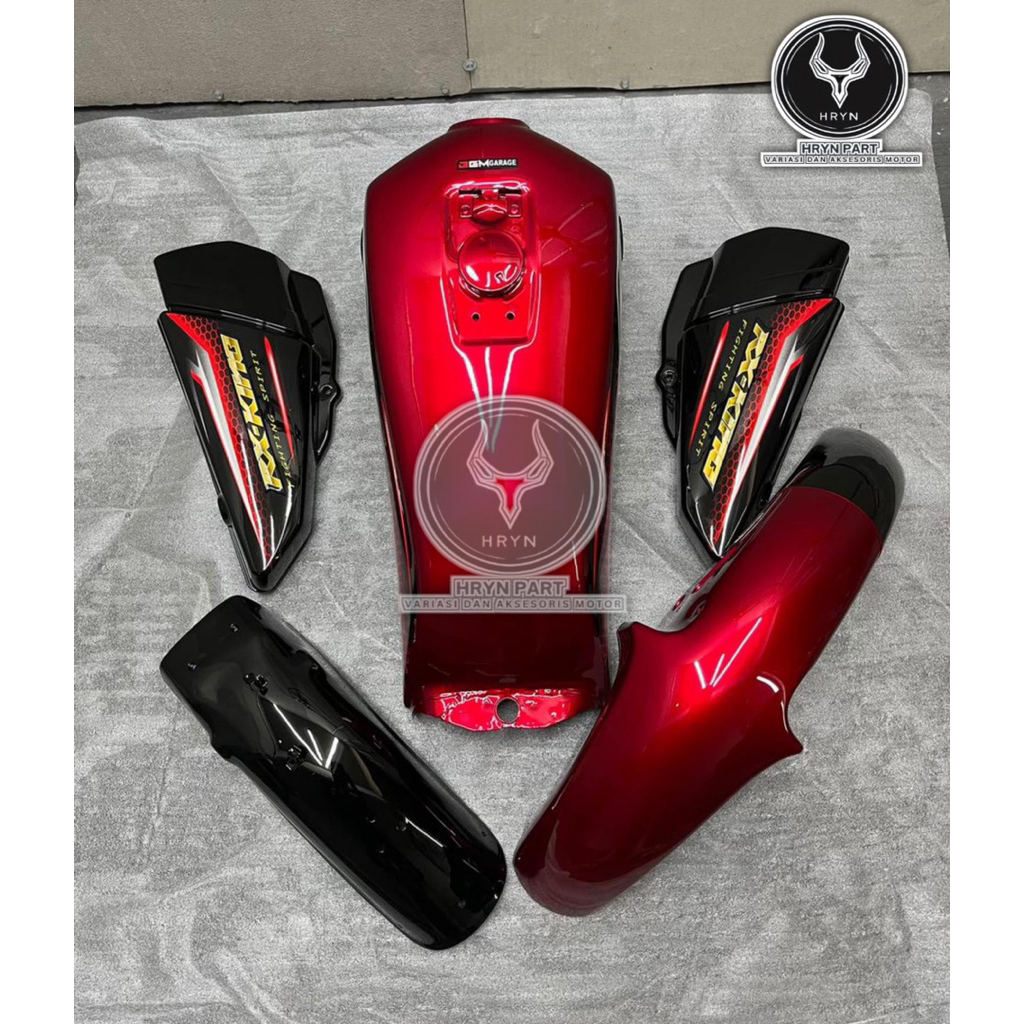 cover bodi set rx king - bodi set rx king - bodi fullset rx - bodi set rx king merah premium