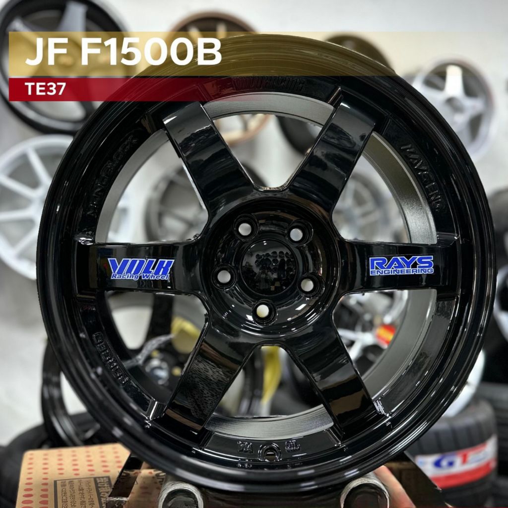 VELG TE37 R18 PCD 5X108 velg mobil ring 18 Chery tiggo Chery omoda Chery j6 velg racing r18 Chery ti