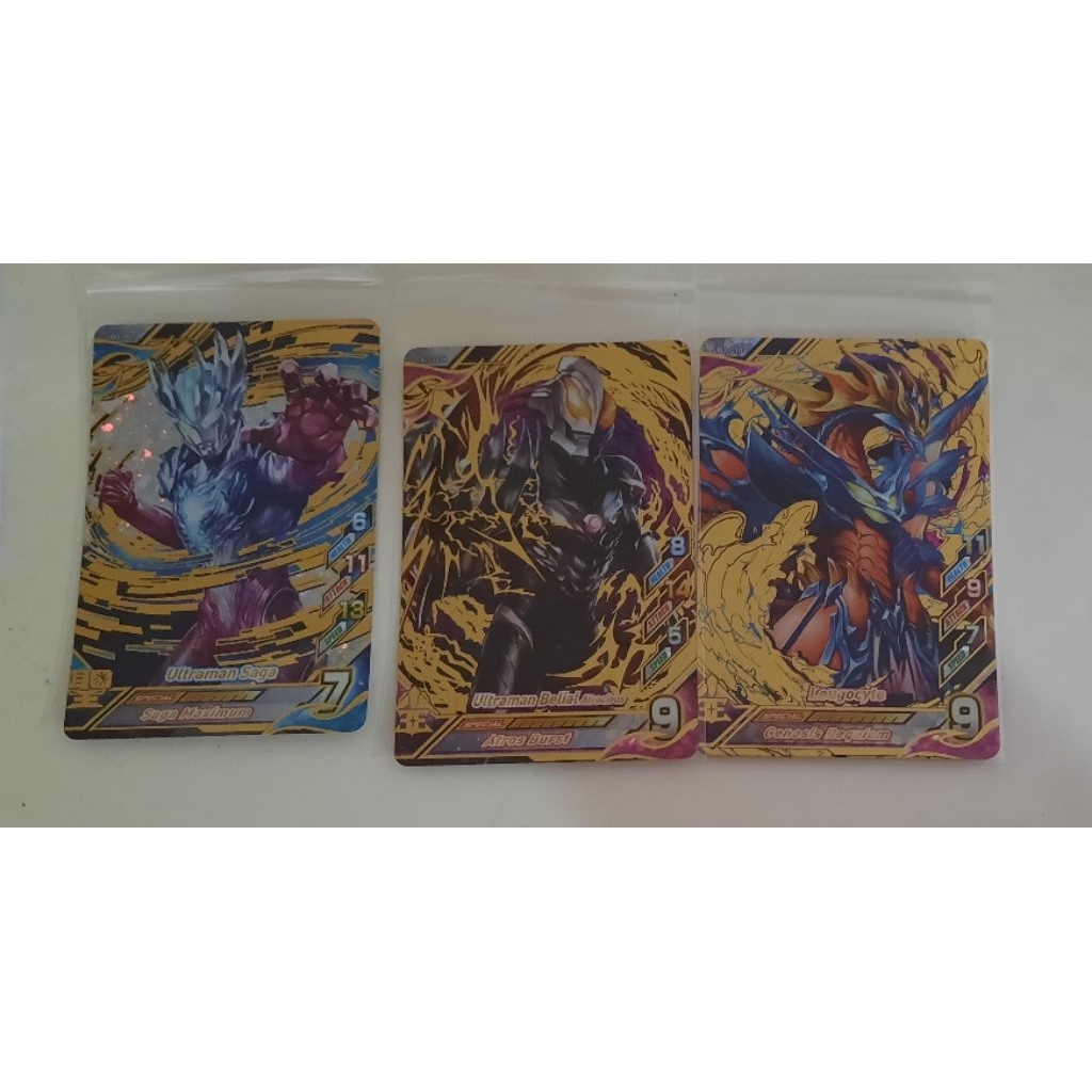 Kartu Ultraman Fusion Fight Ultra Rare ambil semua