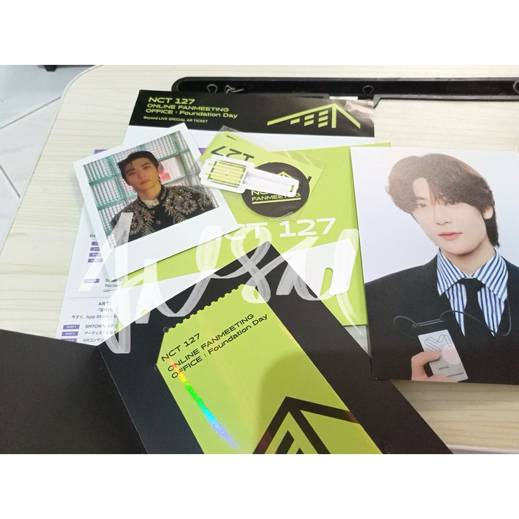 AR Ticket Jaehyun GONDRONG NCT 127