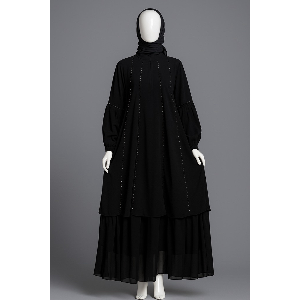 Zamora Gamis Malaysia P4 Muslimah Set Hijab