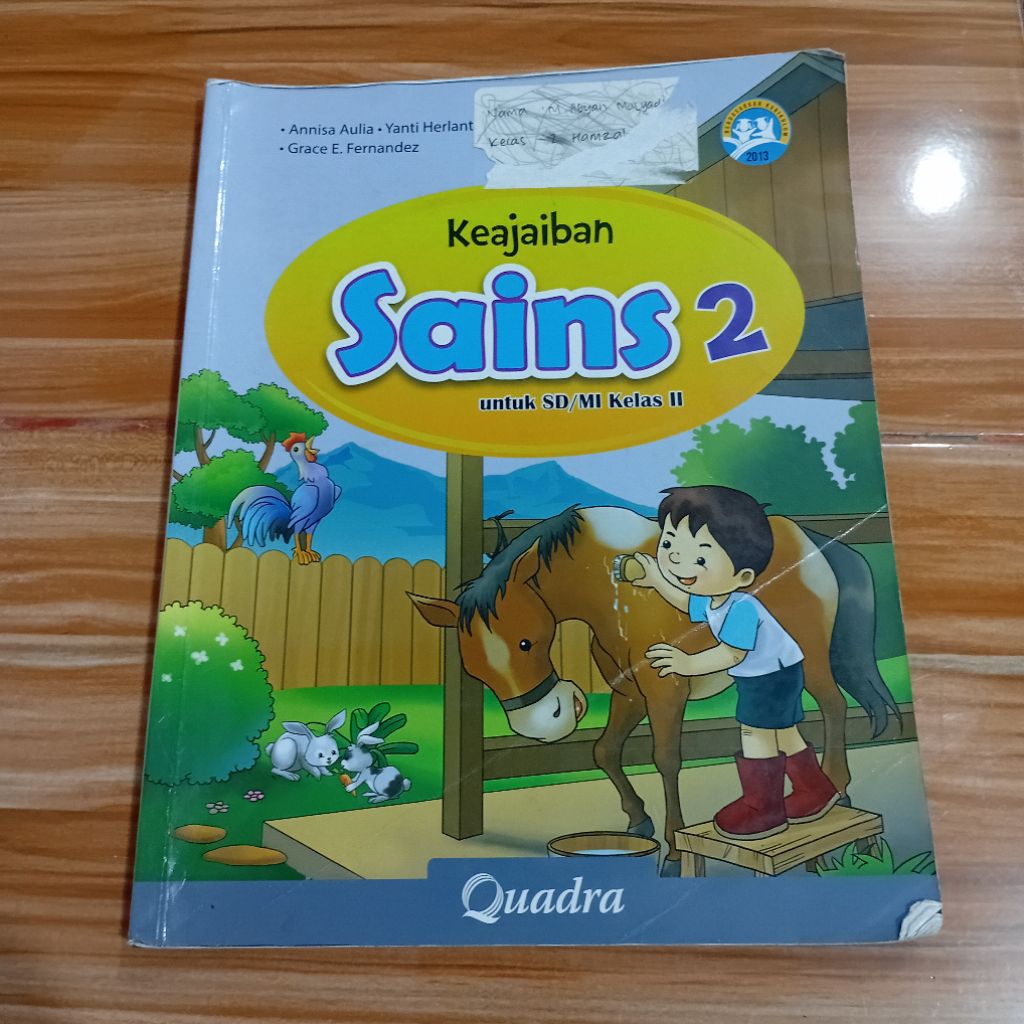 KEAJAIBAN SAINS 2 KELAS 2 QUADRA