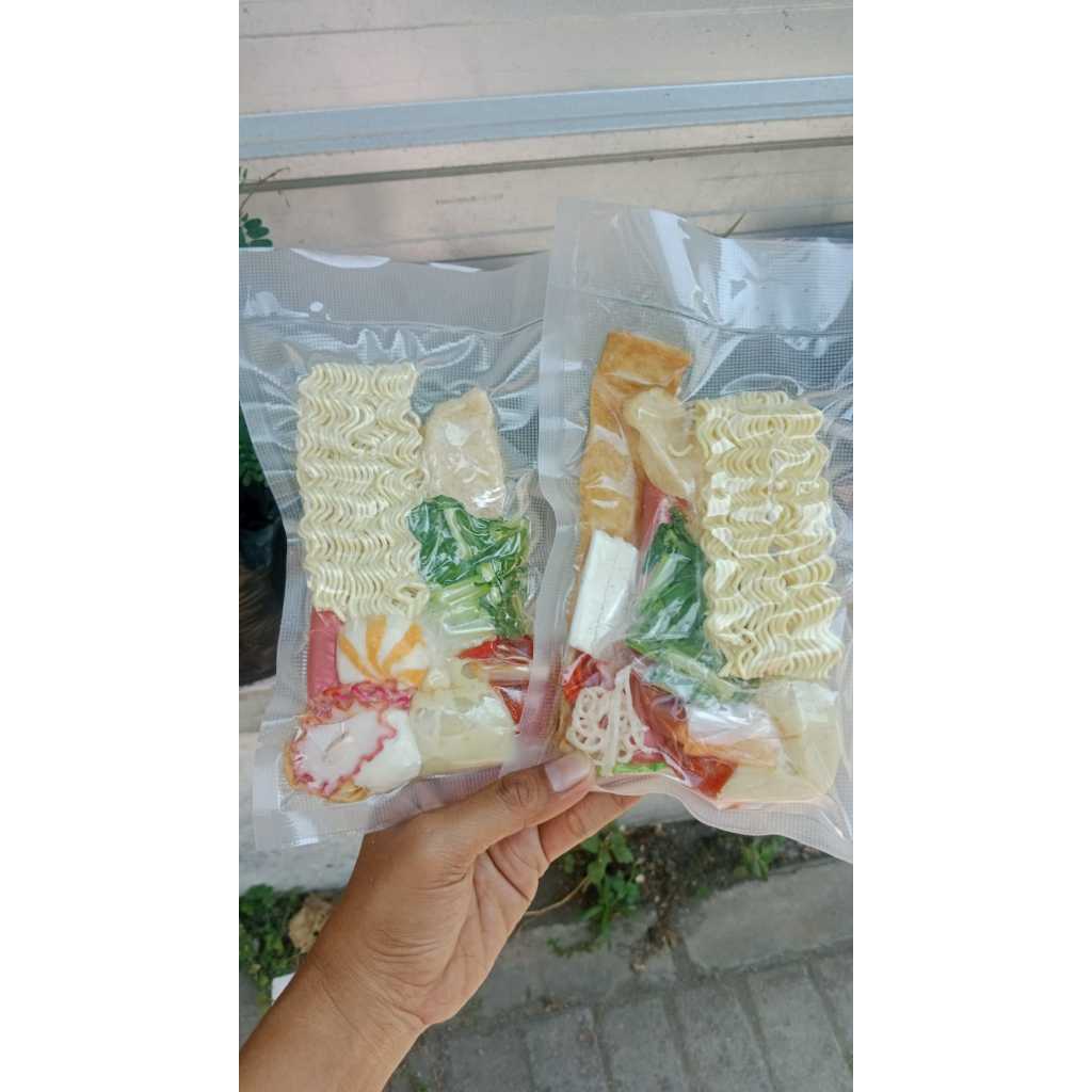 Seblak Instan Frozen Komplit Seblak Seafood Seblak Cihuyyy Praktis