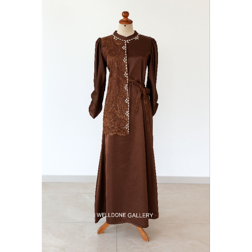 Lia Dress Kondangan Simpel Dress Lebaran Simpel Baju Kondangan Simpel Gamis Simpel