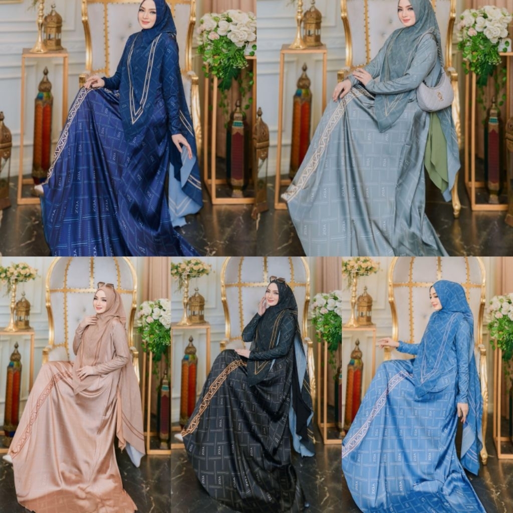 CKP series BY.  YODIZEIN SYARI INDONESIA / Gamis set syar'i Terbaru / Gamis mewah