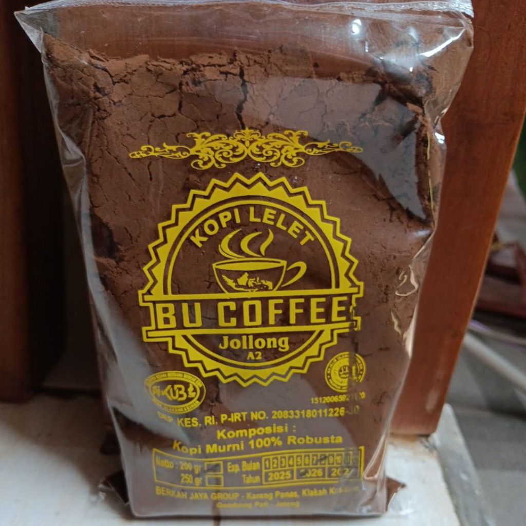 Kopi bubuk / Kopi lelet 200 gr khas jolong pati jawa tengah