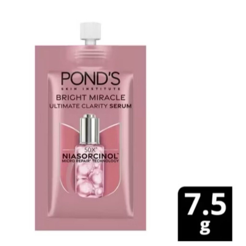 Ponds Bright Miracle Ultimate Clarity Day Serum 7,5g Sachet | Ponds Day Serum Travel Size