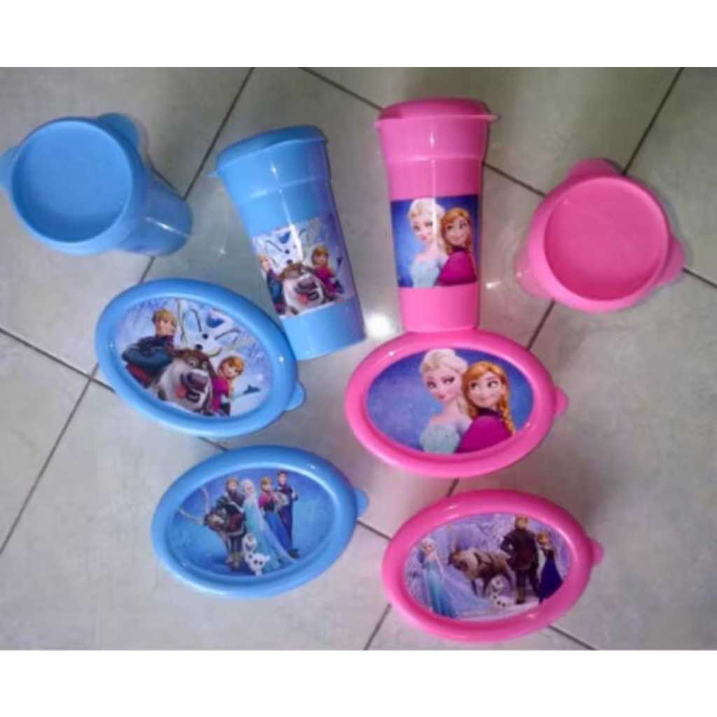 Tepak AJA Jessica Lunch Box plastik/tepak maem anak/tepak murah/tepak souvenir