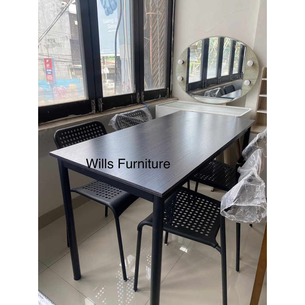Meja makan minimalis besi meja makan 4 kursi minimalis full besi meja makan murah