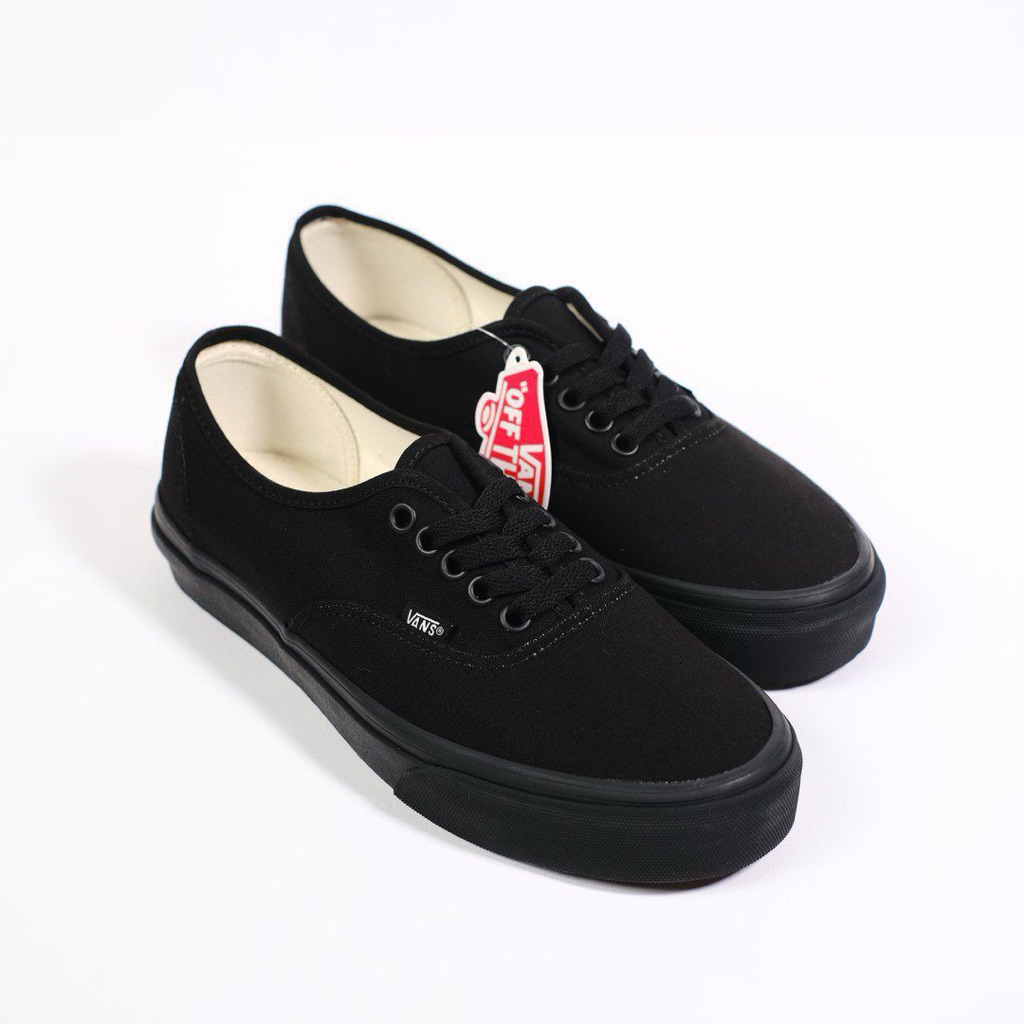 Vans Authentic Black Black Full Black