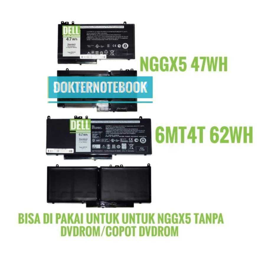 BATERAI DELL E5270 E5470 NGGX5