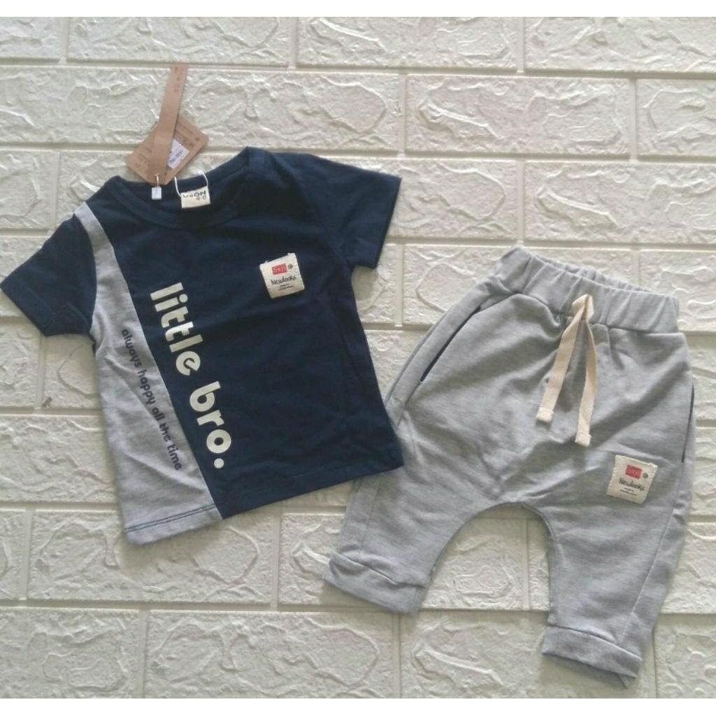 setelan kaos uson import