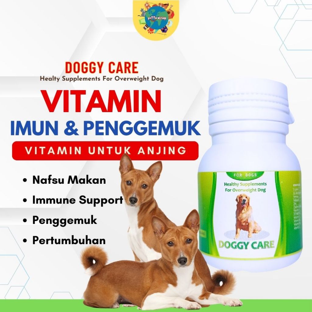 Vitamin Penggemuk Anjing SUplemen Makanan Anjing Vitamin Imun Anjing Penambah Nafsu Makan Maxicare
