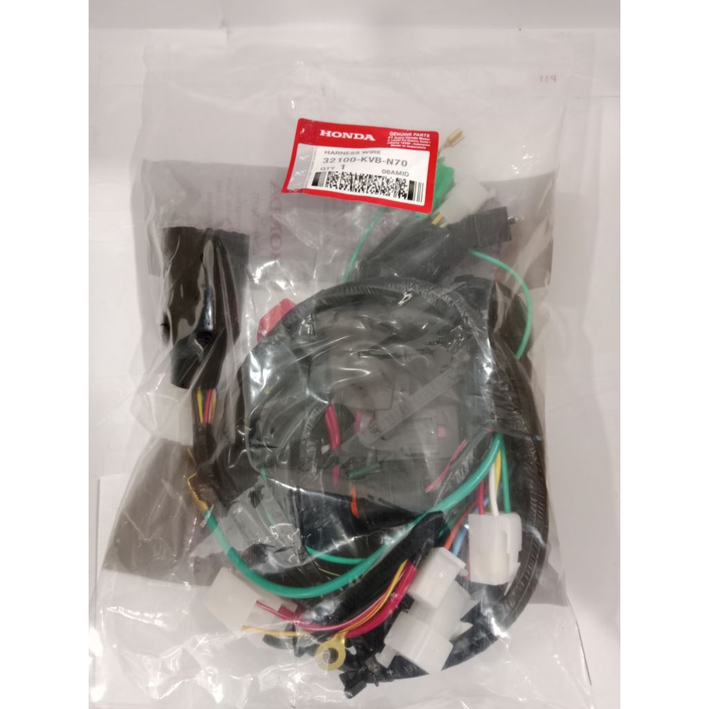 KABEL BODY BODI VARIO CARBU KARBU WIRE HARNESS HONDA KODE PART (32100-KVB-N70)