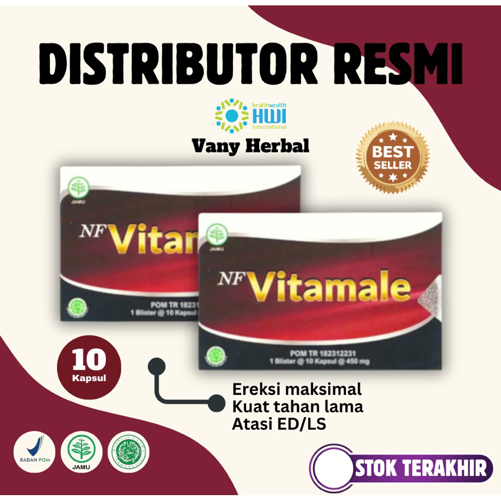 VitamaleBundlePckgAsliOriginal100%HwiOriBahanHerbalAlamiTerpercayaNewPilihanProductt