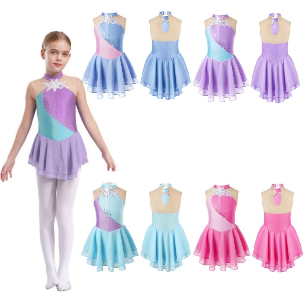 (READY STOCK 165) Leotard Gymnastic Rhythmic/ ice skating Leotard