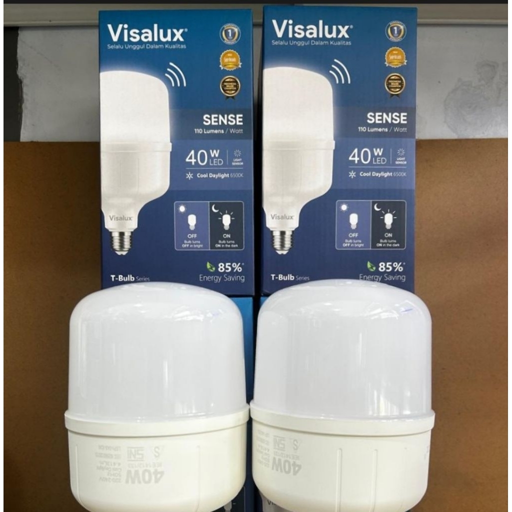 Lampu Led Sensor Cahaya 40 Watt Garansi 1 Tahun