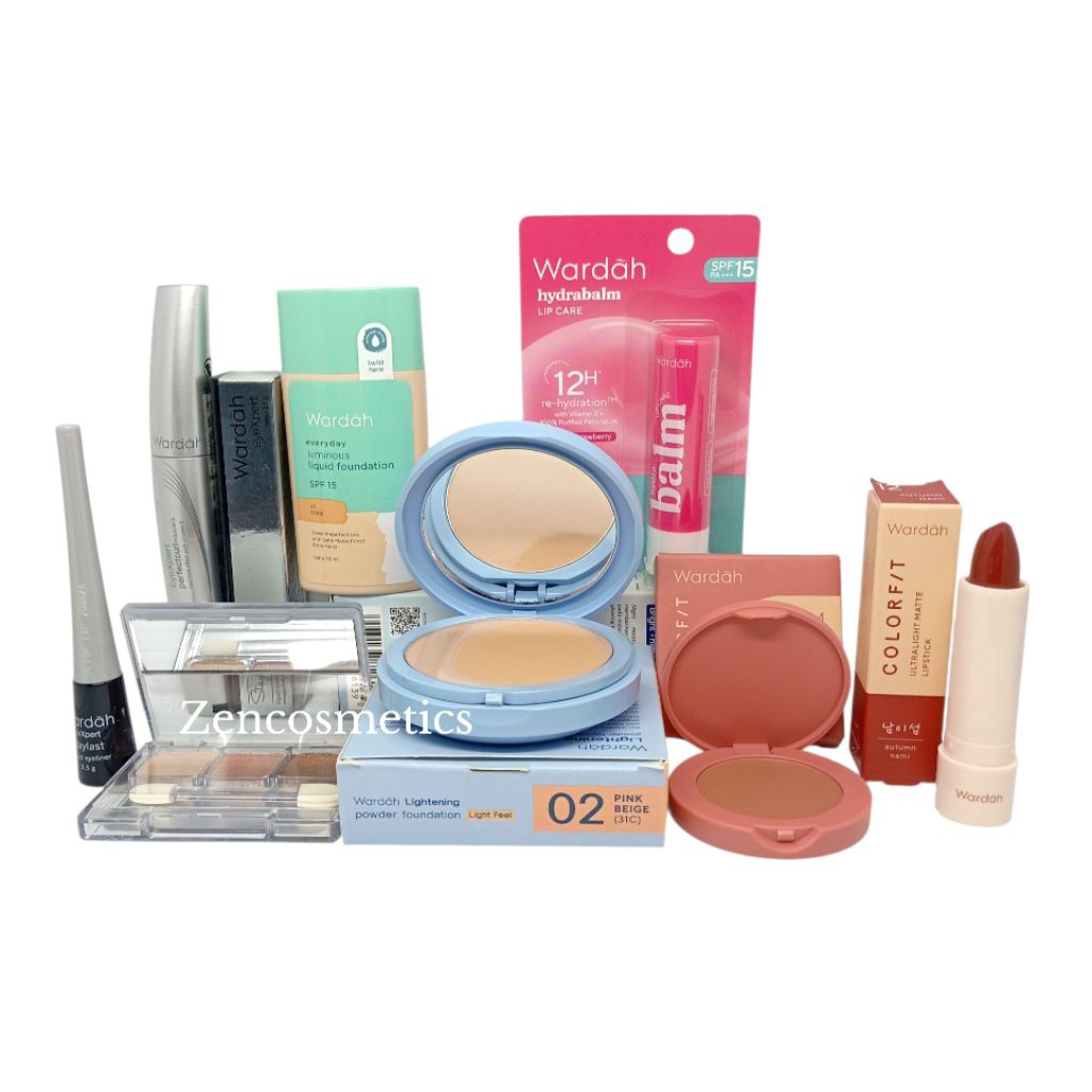 Paket Wardah Make Up 8 Set/ Wardah paket make Up / Wardah original