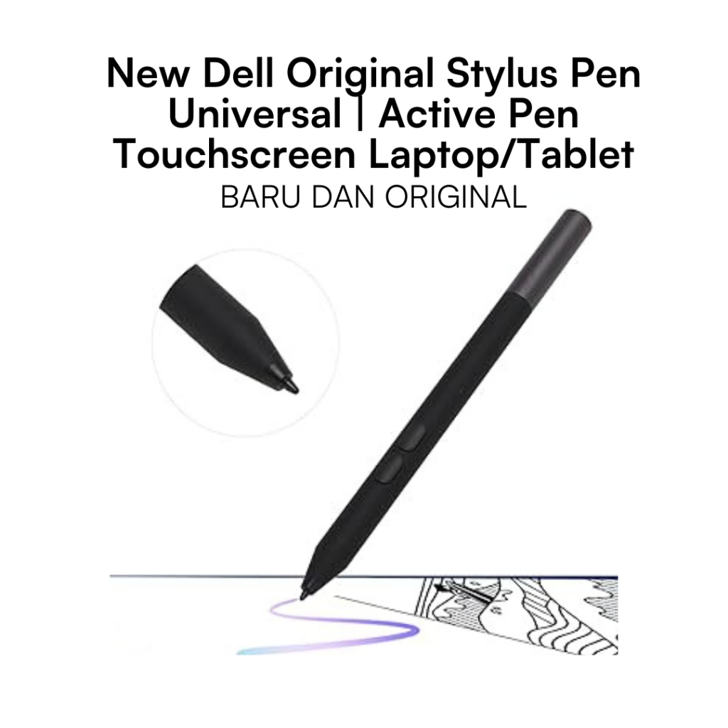 New Dell Original Stylus Pen Universal | Active Pen Touchscreen Laptop/Tablet