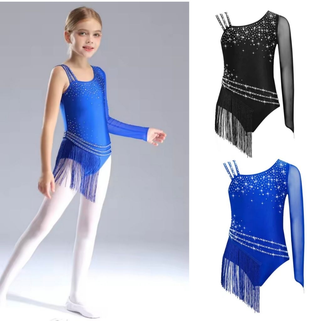 (READY STOCK 167) Leotard Gymnastic Rhythmic/Leotard Ice Skating/ baju Inlineskate