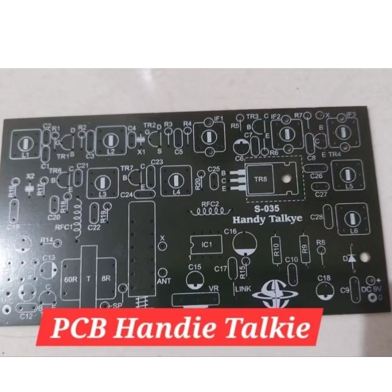 pcb handie talkie saturn CB 27 Mhz AM