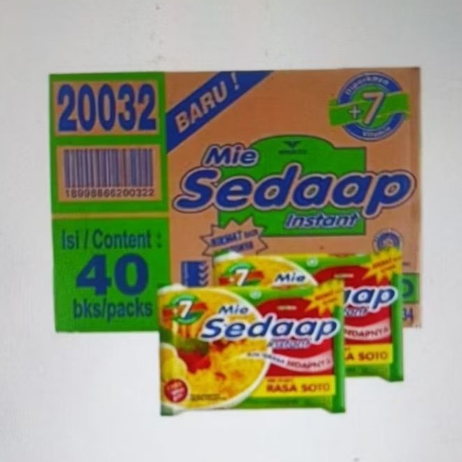 (NISHOP) MIE SEDAP SOTO 1 DUS