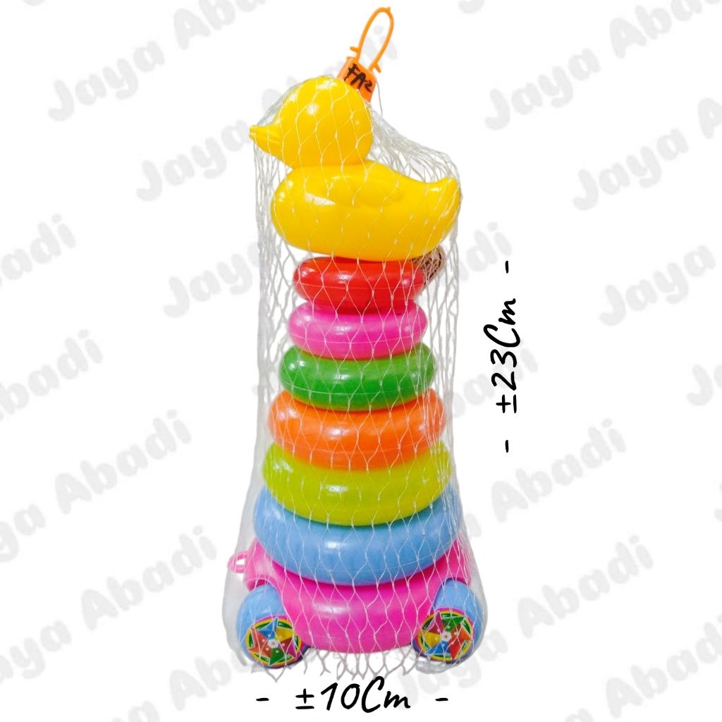 RING DONAT / DONAT SUSUN / DONAT DOMBA / DONAT BEBEK / MAINAN EDUKASI / WARNA / MAINAN SUSUN / DONAT