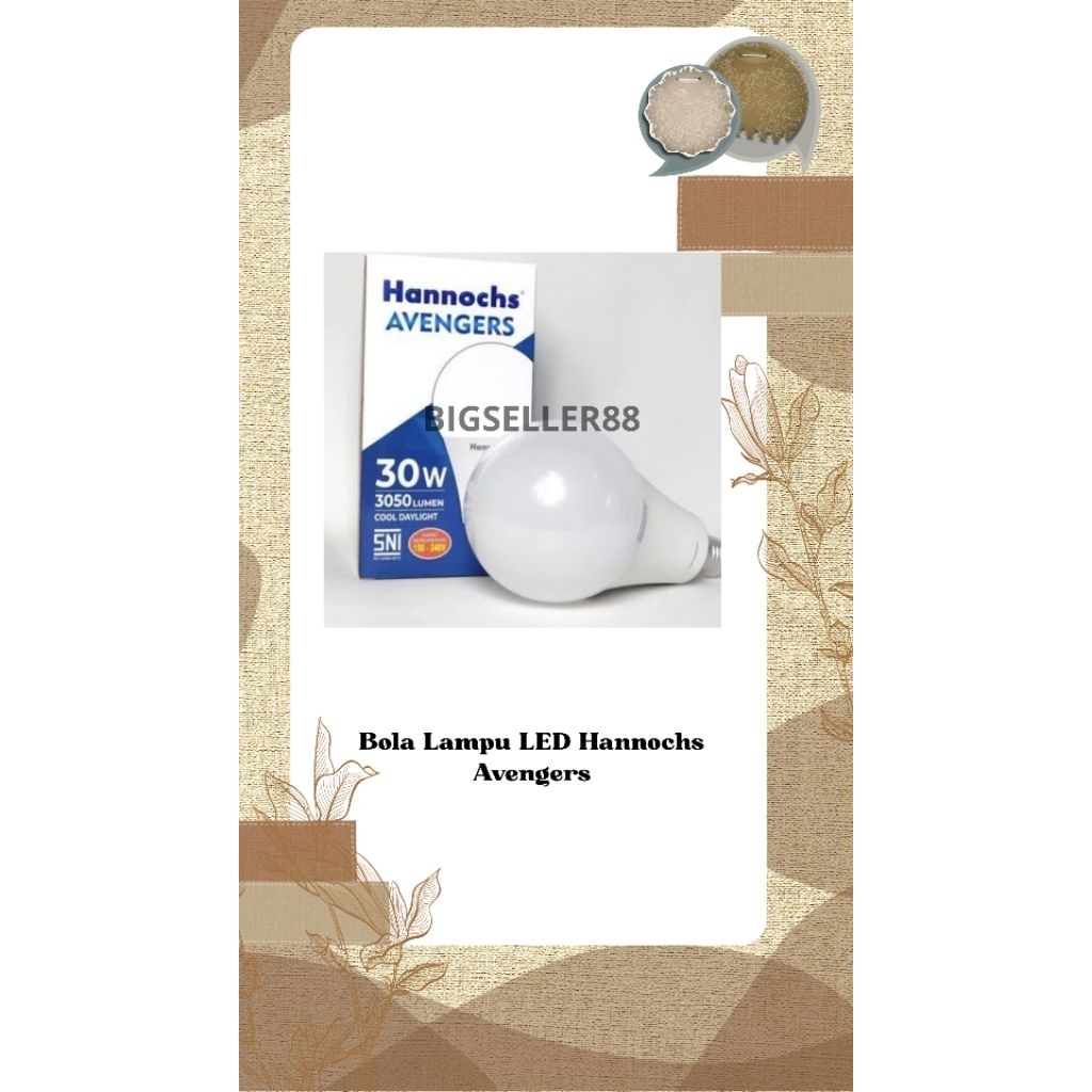 Bola Lampu LED Hannochs Avengers