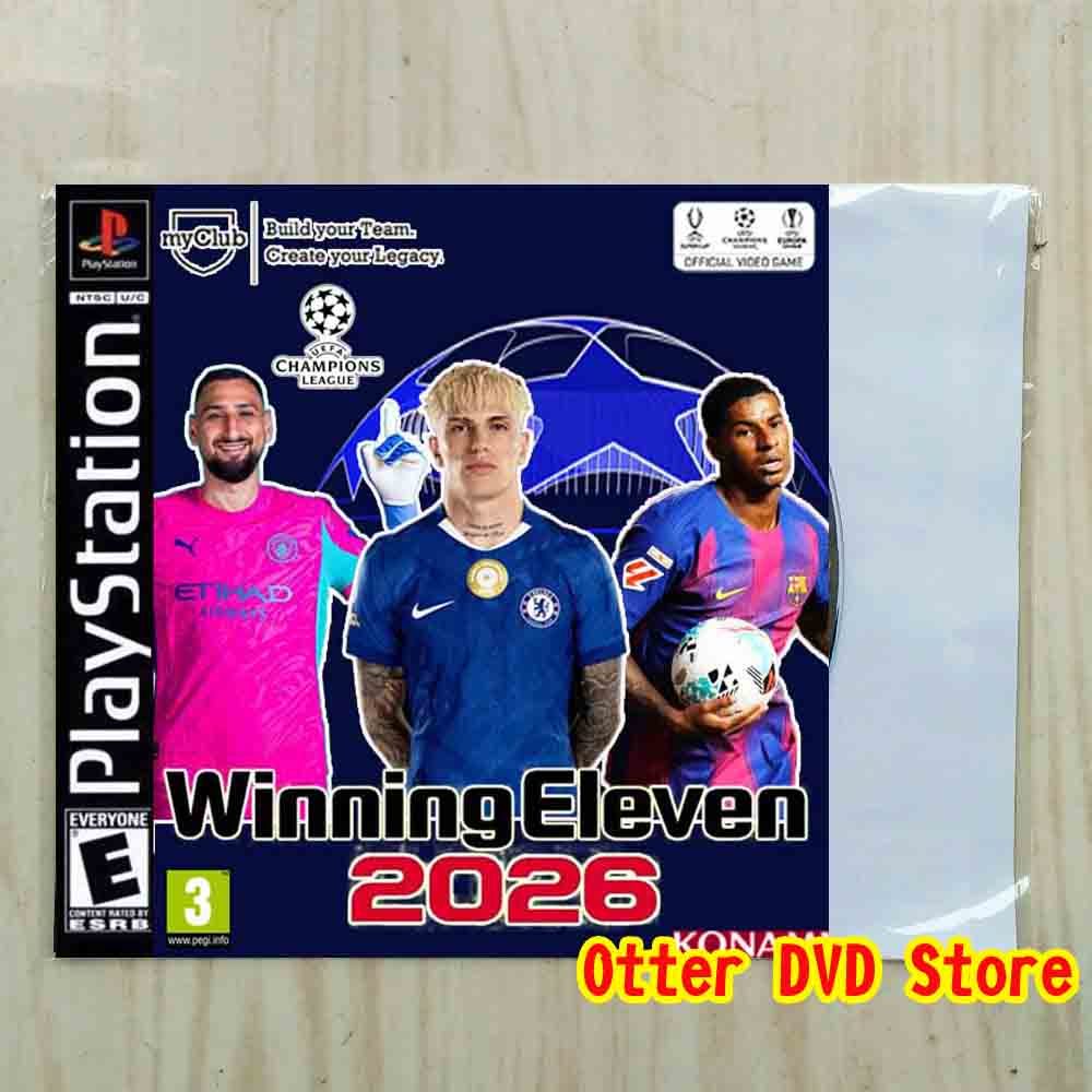 Kaset CD Game Ps1 Ps 1 Winning Eleven 2026 - UCL Edition