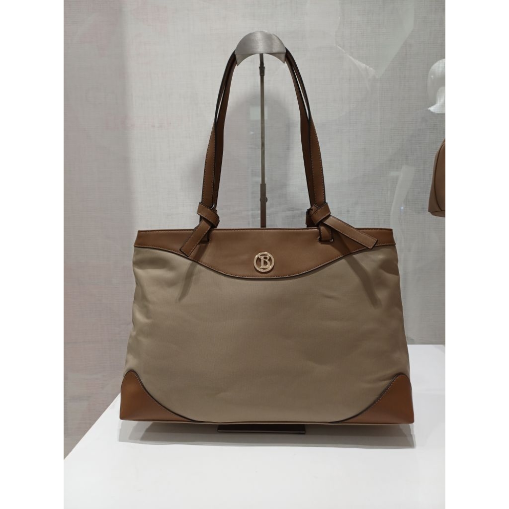 BELLEZZA BHW324 Tas Tote Bag Wanita Totebag Parasut Shoulder Bag Bahu Besar Ringan Original Counter 