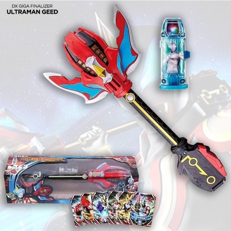 Mainan Ultraman Geed DX Giga Finalizer