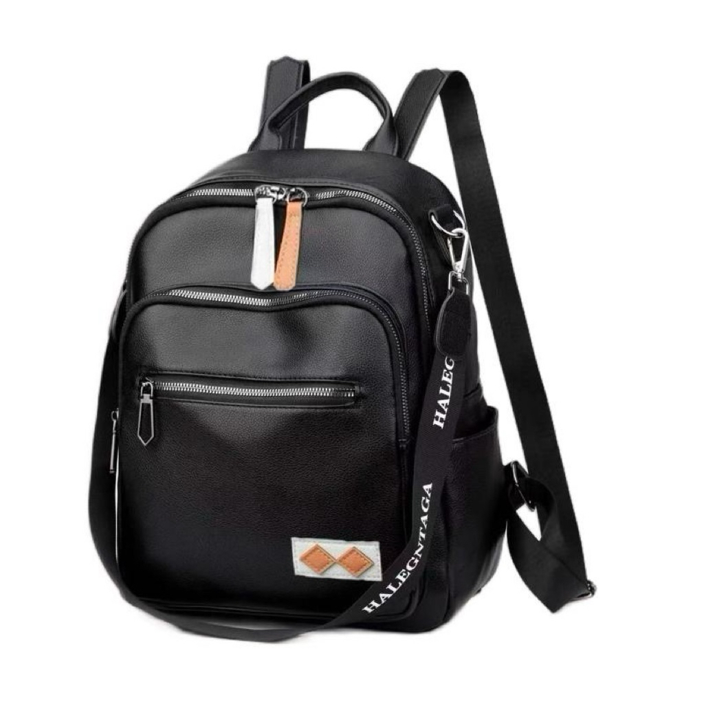 Tas PU Tas Ransel Kulit Fashion Wanita Tas Sekolah Tas Kerja Tas Kuliah Tas Traveling