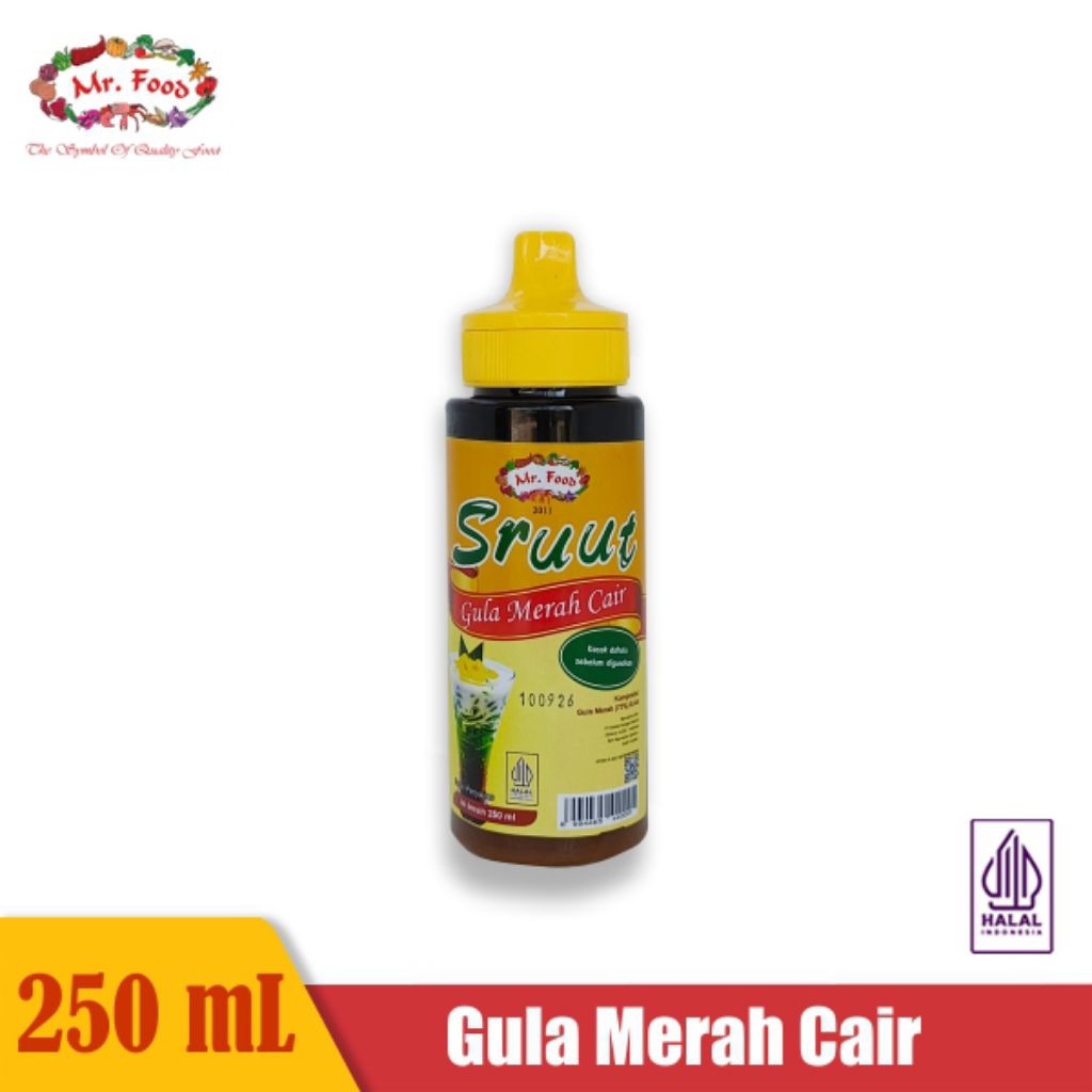 Sirup Gula Merah Mr. Food Kemasan Botol 250ml