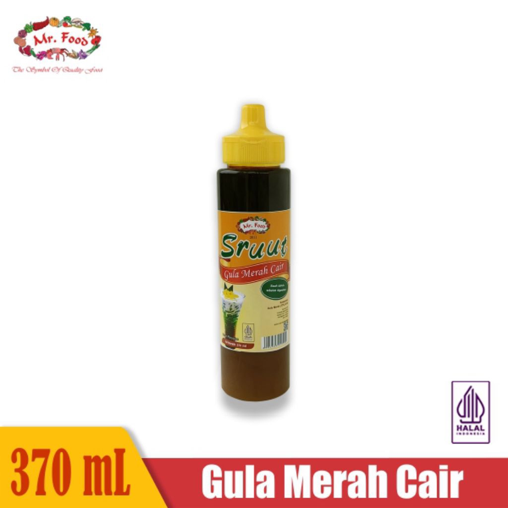 Sirup Gula Merah Mr. Food Kemasan Botol 370ml
