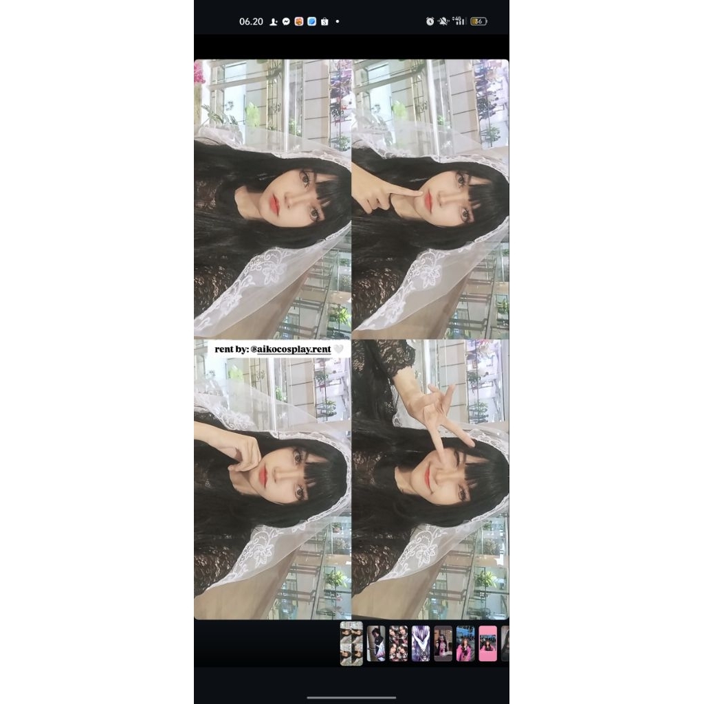 fullset cosplay osaragi