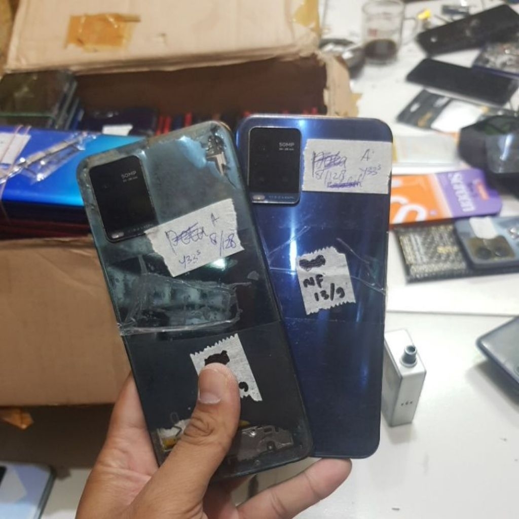 vivo y33s minus lcd ,baca deskripsi