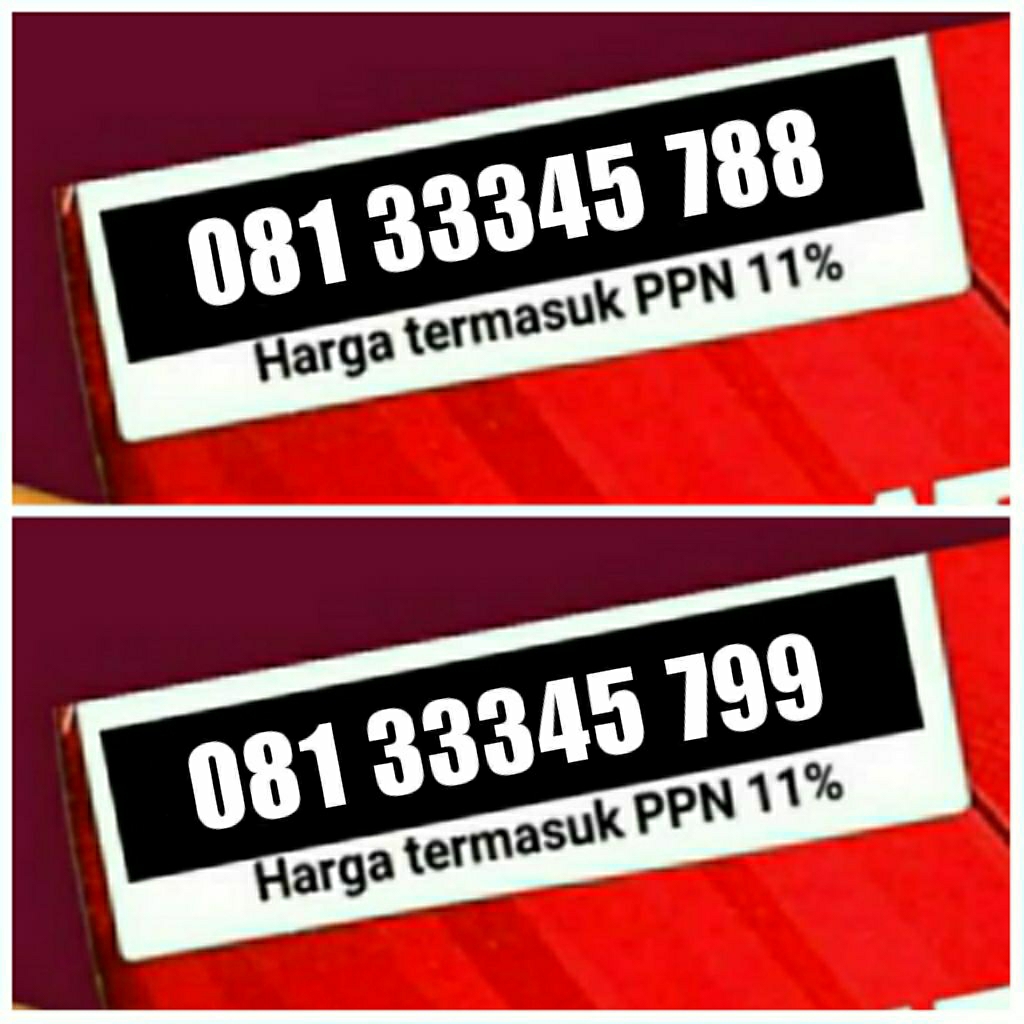 SIMPATI 11 DIGIT NOMOR CANTIK RAPI URUT 33345 788 799 5788 5799 345788 345799
