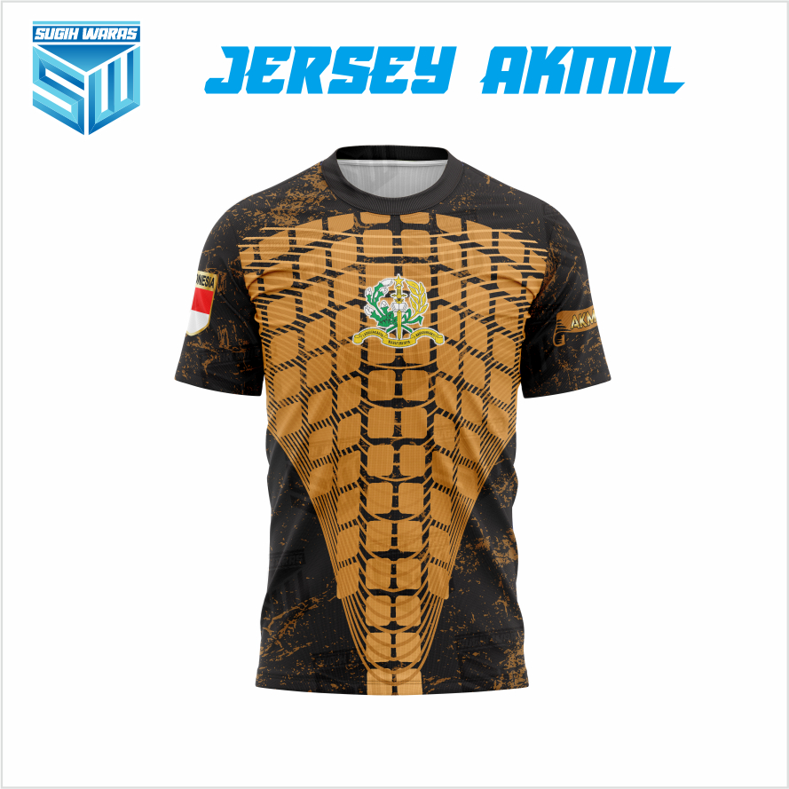 JERSEY AKMIL / KAOS DRIFIT AKADEMI MILITER / NYAMAN BERPORI