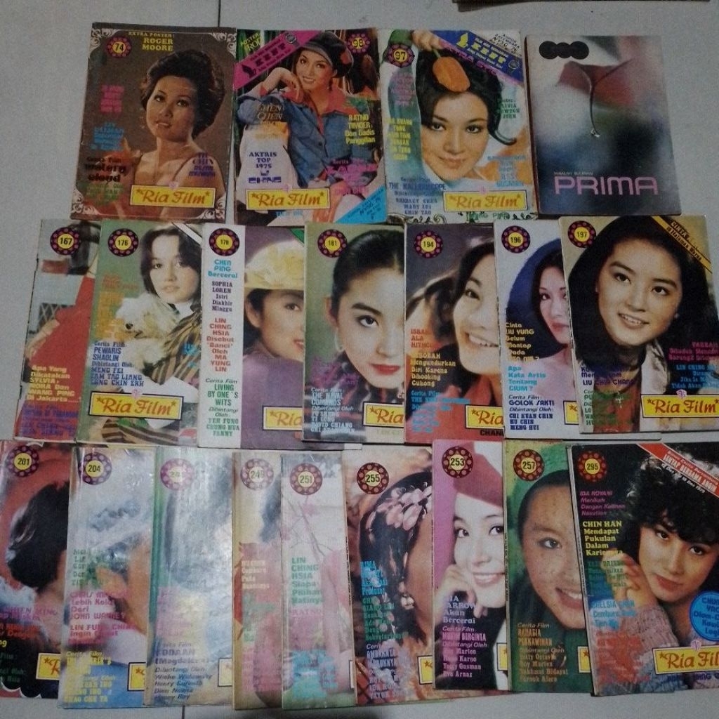 MAJALAH RIA FILM / MAJALAH LAWAS RIA FILM