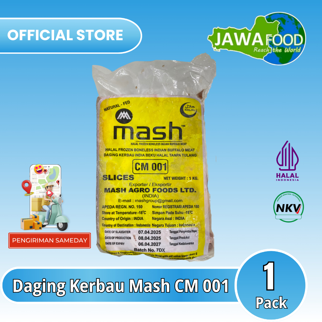 Daging Kerbau Mash CM 001 | Daging Kerbau 1 kg