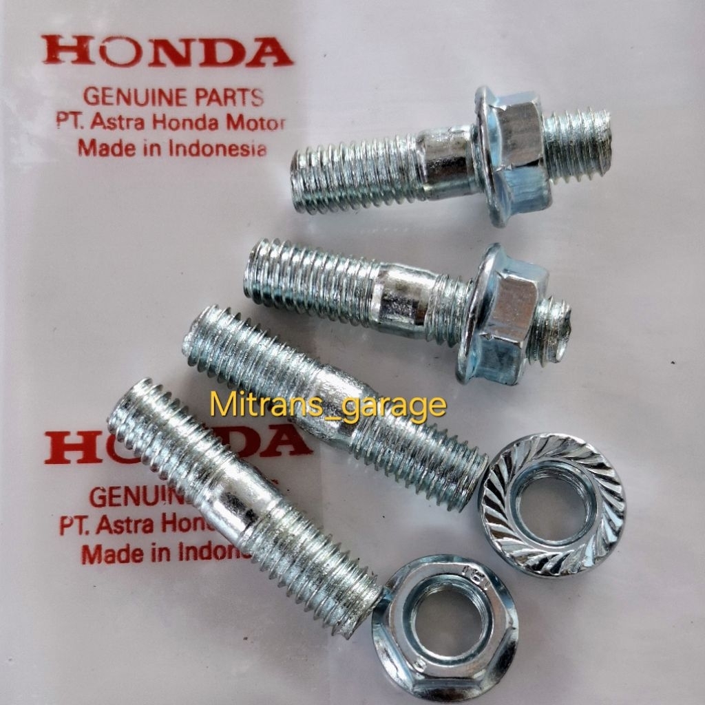 Baut Gir Gear Tanam+Mur  Honda Supra / Revo / Karisma / Grand Dll