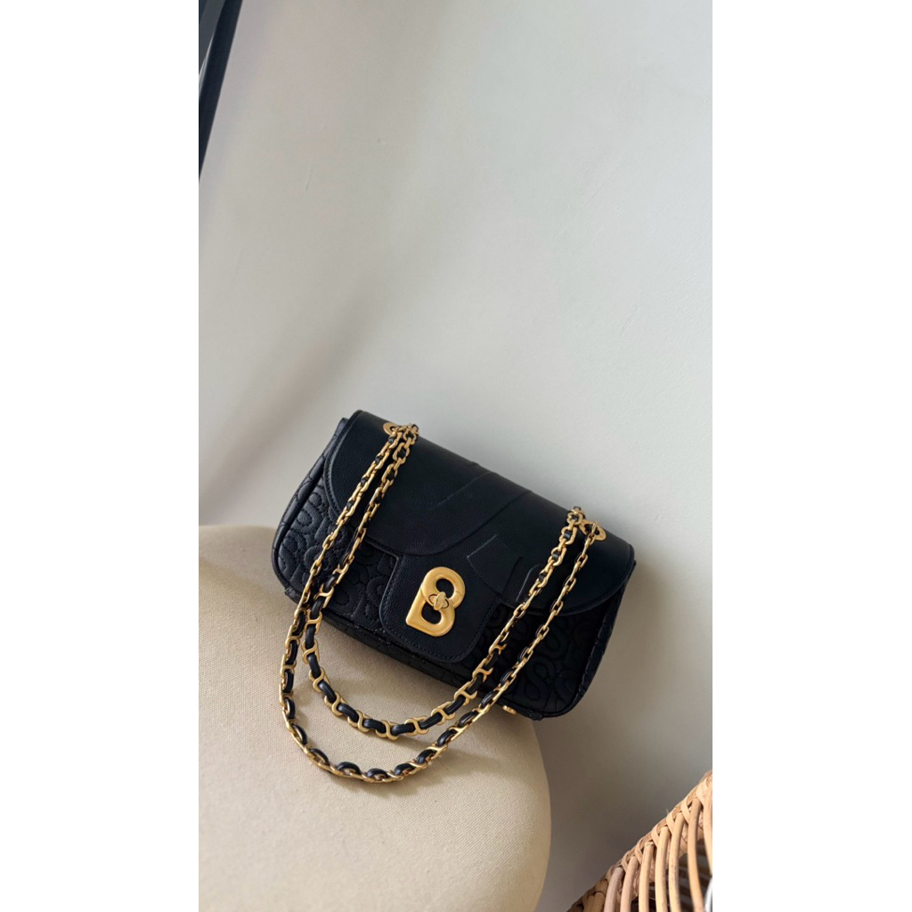 Buttonscarves Aluna Bag Medium Black