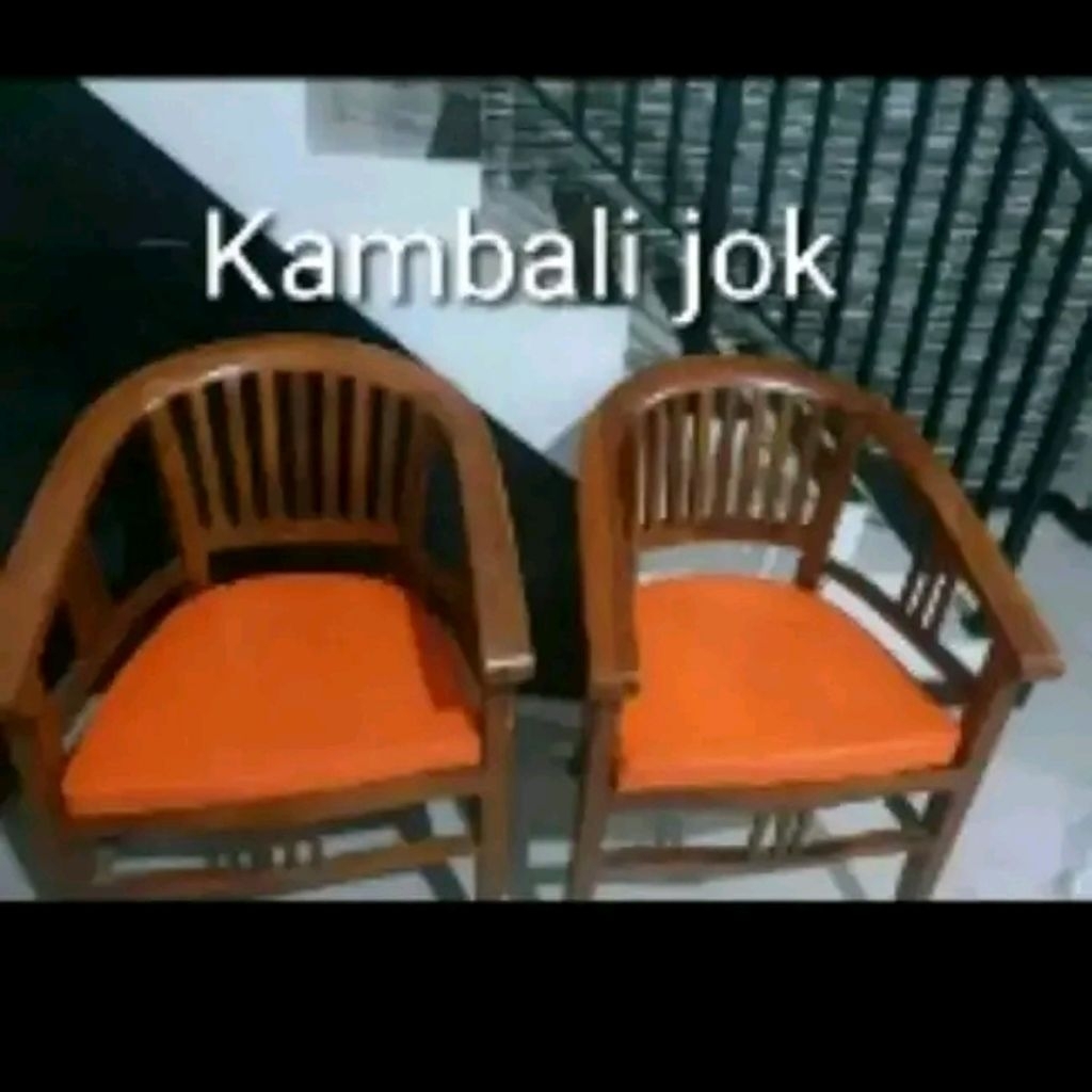 SARUNG+ISI BUSA jok bantalan dudukan kursi BETAWI Amerika BIGRON TANGGA,, Harga 1 pcs tebal 5cm,,BAH