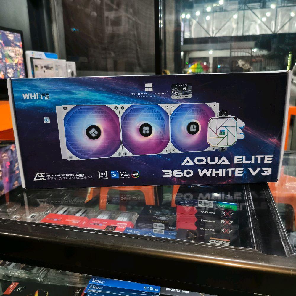 CPU COOLER THERMALRIGHT AQUA ELITE 360 V3 ARGB LIQUID - WHITE